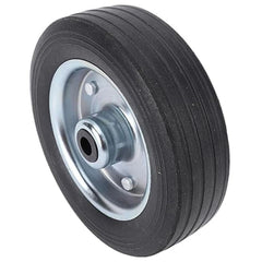 6" 150MM Heavy Duty 500KG 1100LB Solid Rubber Wheel for Jockey Wheel Replacement