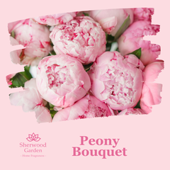 Peony Bouquet Soy Candle Tin 165g
