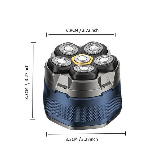 6D Electric Head And Face Shaver Rechargeable