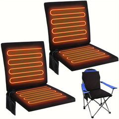 Portable Heated Foldable Seat Cushion with USB Power