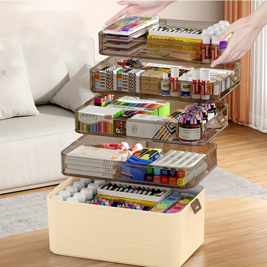 5-Layer Craft & Sewing Tool Storage Box