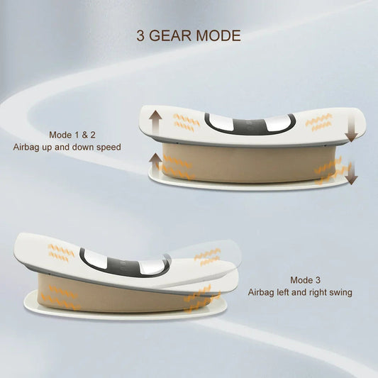 Electric Lumbar Traction Massager Back And Waist