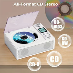 CD Player with Wireless Speaker & FM Radio