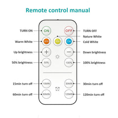 AIBOO Rechargeable Cabinet Lights, 6 Pack Puck Lights, 3 Colour, Remote, Black