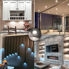 Mini LED Downlights for Ceiling 9 Pack,Cold White 6000K LED Recessed Ceiling Lights Spot Lights for Living Room Bedroom Kitchen Garden [Energy Class E]