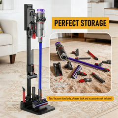 Freestanding Holder for Dyson Vacuum Stand – Suitable for Dyson V6 V7 V8 V10 V11 V12 V15 Vacuum Cleaners