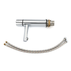 WELS Bathroom Basin Mixer Vanity Sink Bubble Faucet Tap Laundry Brass Chrome Set