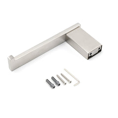 Bahtroom Accessory Brushed Nickel Toilet Paper Roll Tissue Roll Holder Rack Hook
