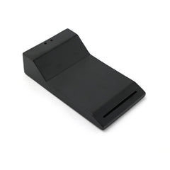 Bathroom Matt Black Square Bathtub Waterfall Filler Outlet 1/2" End Wall Spout
