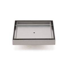 150x150mm Square Tile Insert Floor Drain Stainless Steel Shower Grate 50mm Waste