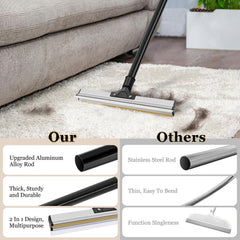 CARLA HOME Pet Hair Remover Broom with Long Handle, Reusable Fur & Lint Remover for Dog & Cat Hair