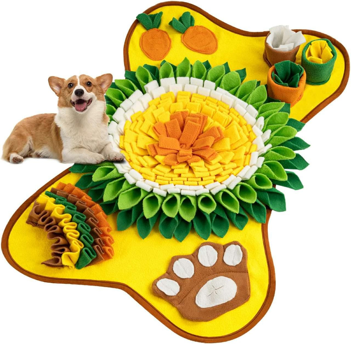 CARLA HOME Snuffle Interactive Feeding Mat Toy for Dogs & Pets