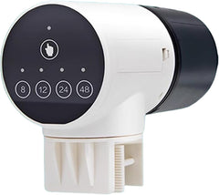 CARLA HOME Automatic Fish Feeder with Timer, Moistureproof Dispenser & Rechargeable Feeding for Aquarium or Tank