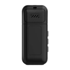 2.7K HD Mini Action Camera, Portable Thumb Camera with 180° Rotating Lens, Black