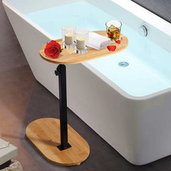 Sofa Side End Table 8.66W 14.17L Laptop Bed Desk