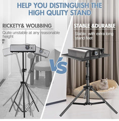 Adjustable Tripod Stand for Projector & Laptop 22-55 Portable