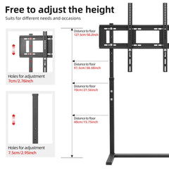 TV Stand Base Mount Bracket Swivel for 32-100 LED LCD