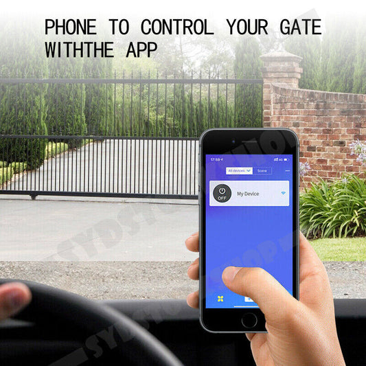 2000KG Automatic Sliding Gate Opener Commercial Residential + APP