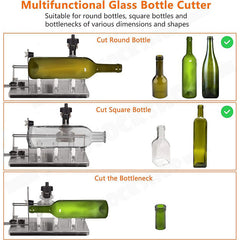 Stainless Steel Glass Bottle Cutter DIY Tool Kit AU