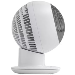 White Globe Fan Circulator in Charcoal Grey with 32.8m² Coverage