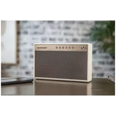 Bluetooth Speaker White with 20 Watt Power and 8 Hours Playtime
