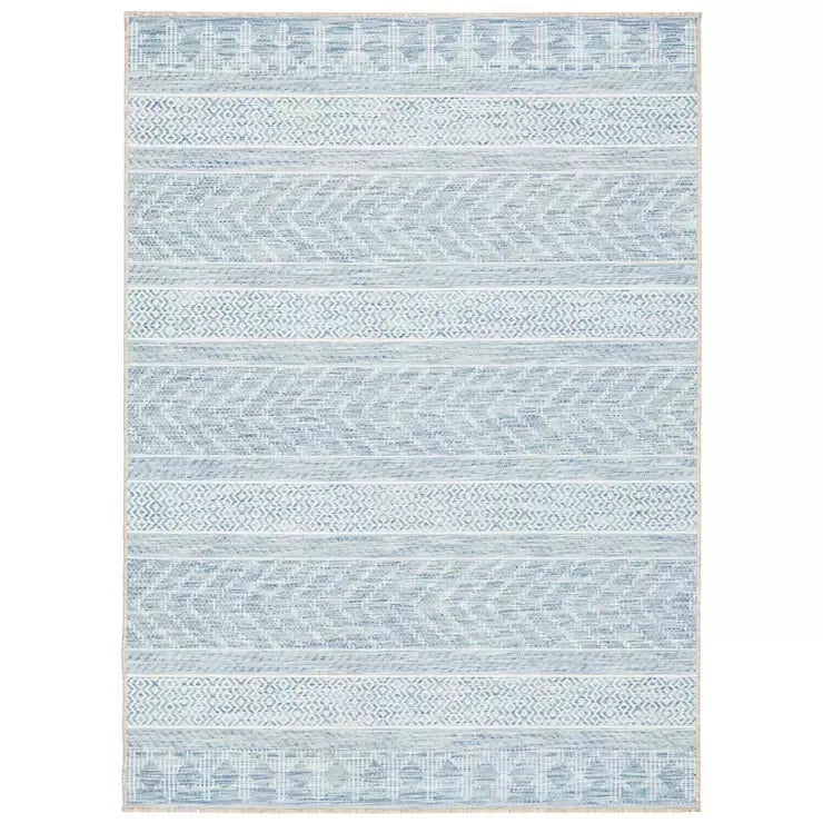 Blue Terrace 5505 Rug 230 x 160cm for Indoor and Outdoor Use