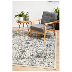 Evoke 251 White Indoor Rug 400 x 300cm - Soft Material for Home Use