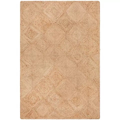 Natural Jute Rug 220 x 150cm for Living Room