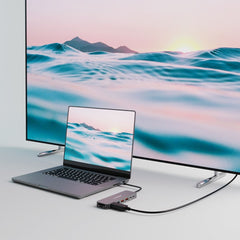 mbeat Elite 9-in-1 USB-C Multiport Hub with Built-in M.2 NVMe SSD Enclosure
