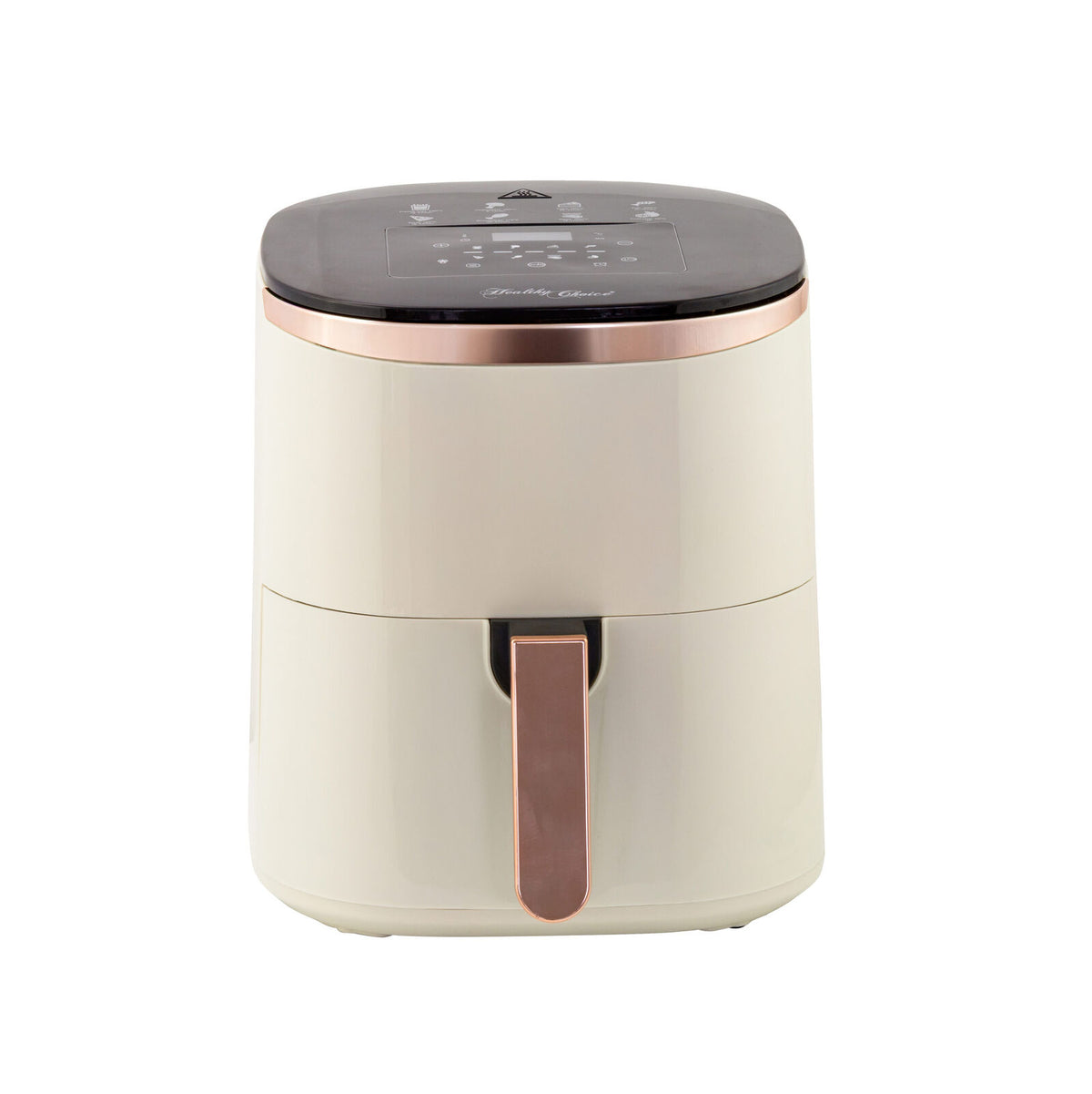 7L Digital Air Fryer with 8 pre-set Touch-control Cooking Programs - Cream