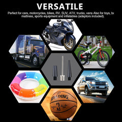 12V 150PSI Car Air Compressor Portable Tyre Deflator Inflator Pump 4WD Car Truck