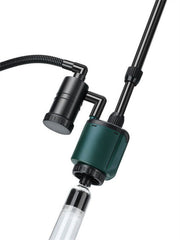 36W aquarium sand washer with plug adapter & 15W 66LED RGBW aluminum shell bracket light 40CM/28-key control