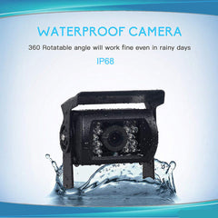 7'' Waterproof Monitor Reversing Kit For Truck Caravan