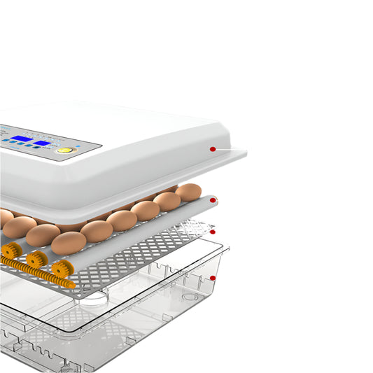 64 Egg Incubator Fully Automatic Digital Thermostat Chicken Eggs Poultry