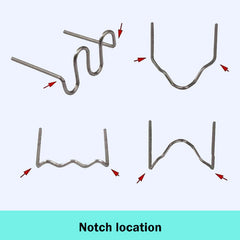 200W Plastic Welder Garage Tool Hot Staplers Cracke Bumper Repair Weld Machine