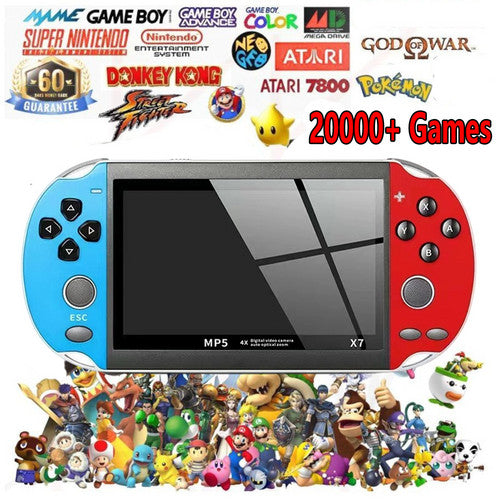 Built In 20000 Games HD Screen Handheld Game Classic Game Retro Console New