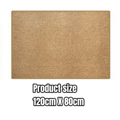 Ordinary Entrance Door Carpet 120x80cm Sole Cleaning Mats Sand and Dust Removal Washable