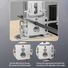 Manual & Electric Wire Stripping Machine Cable Cutter Copper Peeling Stripper AU