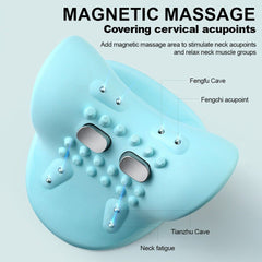 Hugterra Massager Electric Neck Massager Relaxer Portable Shiatsu Massage Pillow