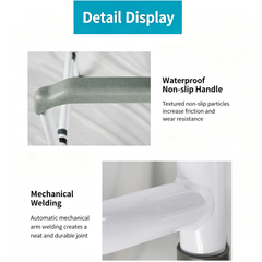 E-HOME Over Toilet Support Frame Safety Grab Aid Rail for Elderly Disabled AU