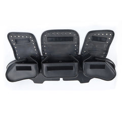 3 Pocket Windshield Bag Waterproof Fit For Harley Electra Glide FLHTC 96-13