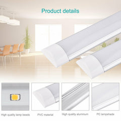 10x 120CM LED Tube Light Batten Linear Slim Light WorkShop Garage Lamp 40W 6500K