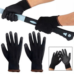 24PCS Antistatic Nylon Gloves Work Safety Working Mechanic Gloves Garden Builder