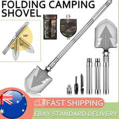 Camping Shovel Folding Outdoor Survival Tools Multifunction Hiking Military