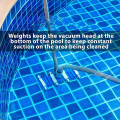 Heavy Duty Pool Vacuum Suction Head Cleaner for Swimming Pool Cleaning Equipment