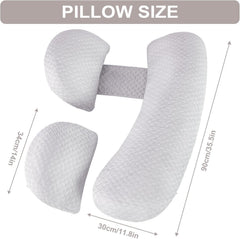 Pregnancy Pillow, Maternity Pillow Support for Sleeping Pregnancy Pillow for HIP