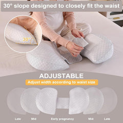 Pregnancy Pillow, Maternity Pillow Support for Sleeping Pregnancy Pillow for HIP