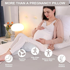 Pregnancy Pillow, Maternity Pillow Support for Sleeping Pregnancy Pillow for HIP