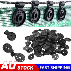50PCS Shade Cloth Plastic Clips Heavy Duty Lock Sun Shade Cloth Net Greenhouse