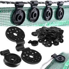 50PCS Shade Cloth Plastic Clips Heavy Duty Lock Sun Shade Cloth Net Greenhouse